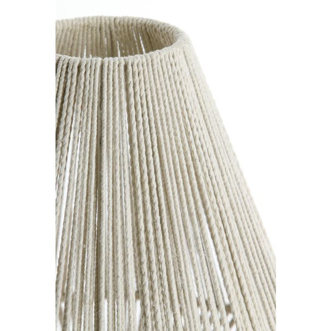 Light en Living Tafellamp Ø35x40 cm FELIDA crème