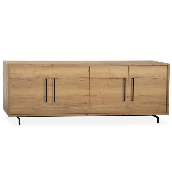 WoonMax Dressoir Valley Lamulux Natur - 240 cm
