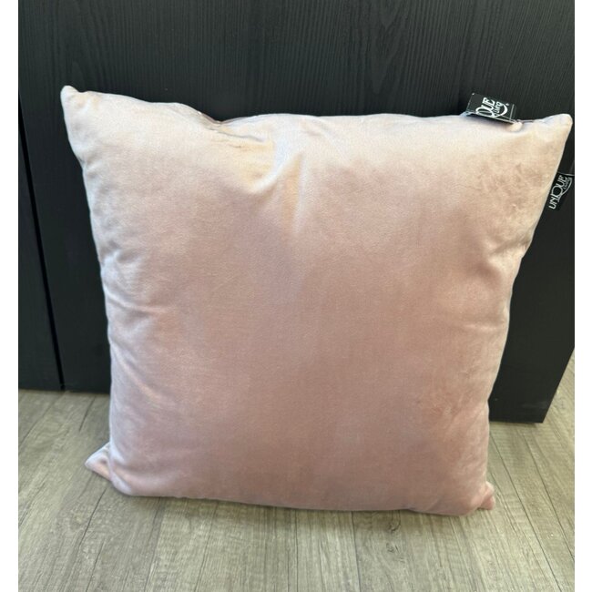 Unique Living  Kussen Cilou 45x45cm  - oud roze