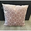 Unique Living  Kussen Cilou 45x45cm  - oud roze