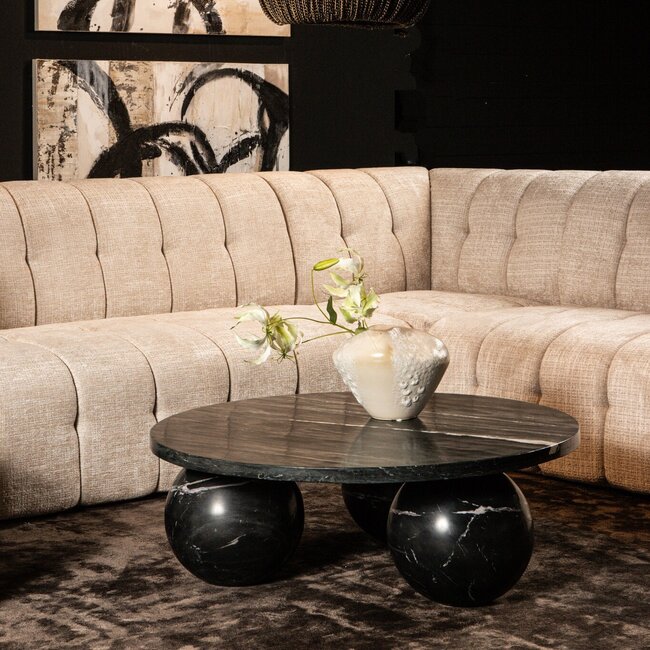 PTMD Salontafel Diro zwart marmer