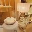 Light & Living Schaal 25,5x24x9,5 cm FRESIA crème