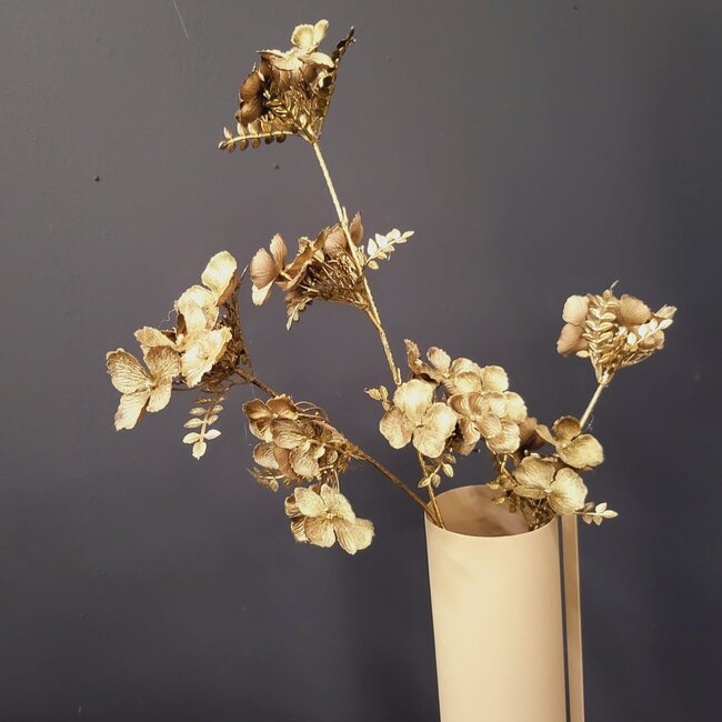 Countryfield Kunsttak Hydrangea bruin