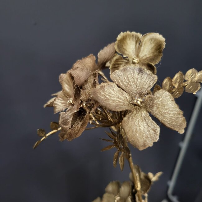 Countryfield Kunsttak Hydrangea bruin