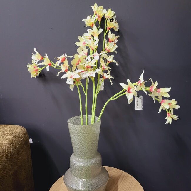 Pure Kunsttak zwaardlelie crème 95 cm