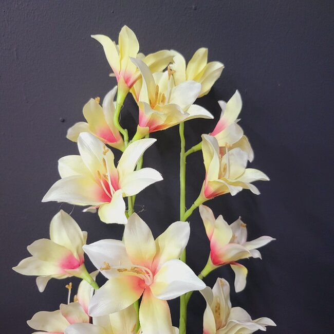 Pure Kunsttak zwaardlelie crème 95 cm