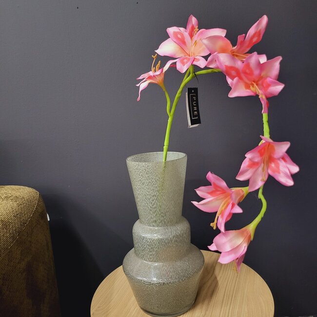 Pure Kunsttak zwaardlelie roze 95 cm