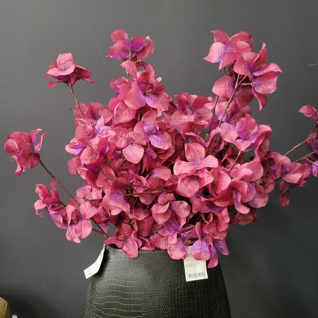 Present Time Kunsttak Flower Stem paars + roze