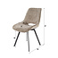 WoonStijl Eetkamerstoel Swivel - Rich champagne