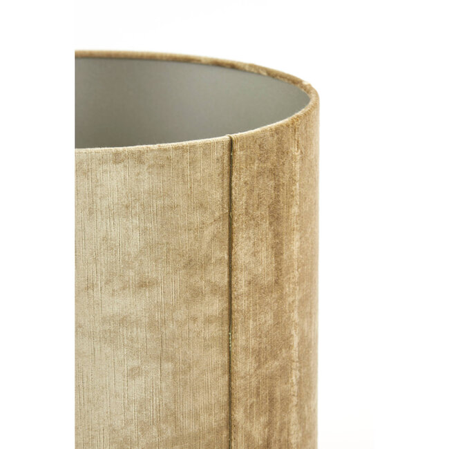 Light en Living Kap cilinder 30-30-21 cm GEMSTONE brons