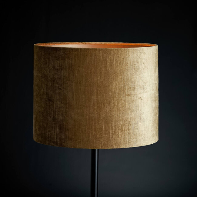 Light en Living Kap cilinder 30-30-21 cm GEMSTONE brons