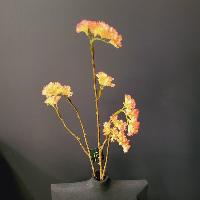 Pure Kunsttak Limonium 70 cm Oranje