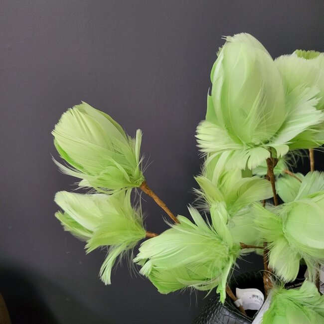 Light en Living Ornament 3 bloemen 70 cm TULIP licht  groen