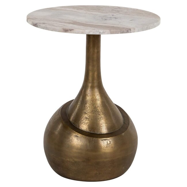 Richmond Interiors  Bijzettafel Sia geborsteld Goud
