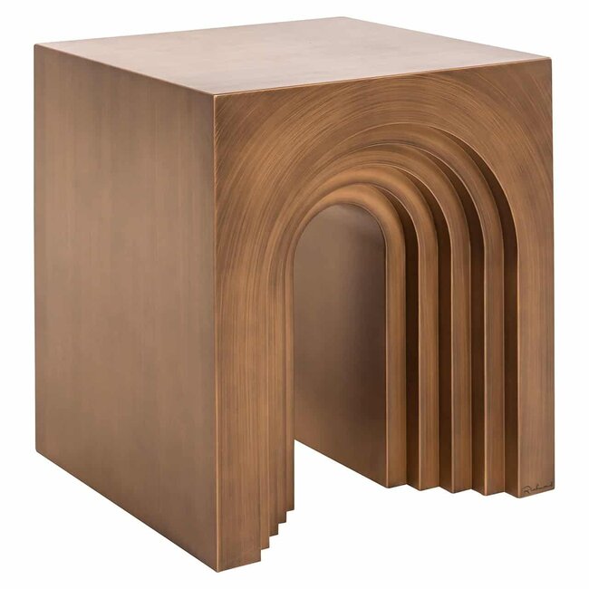 Richmond Interiors  Bijzettafel Vevey geborsteld Goud