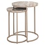 Richmond Interiors  Bijzettafel Fairfax set van 2 Stone