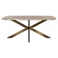 Richmond Interiors  Eettafel Bottega 190 deens ovaal wit
