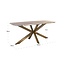 Richmond Interiors  Eettafel Bottega 190 deens ovaal wit