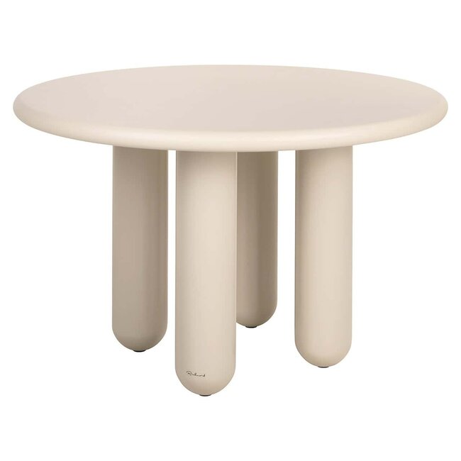 Richmond Interiors  Eettafel Calma 120Ø Beige