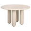 Richmond Interiors  Eettafel Calma 120Ø Beige