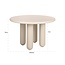 Richmond Interiors  Eettafel Calma 120Ø Beige