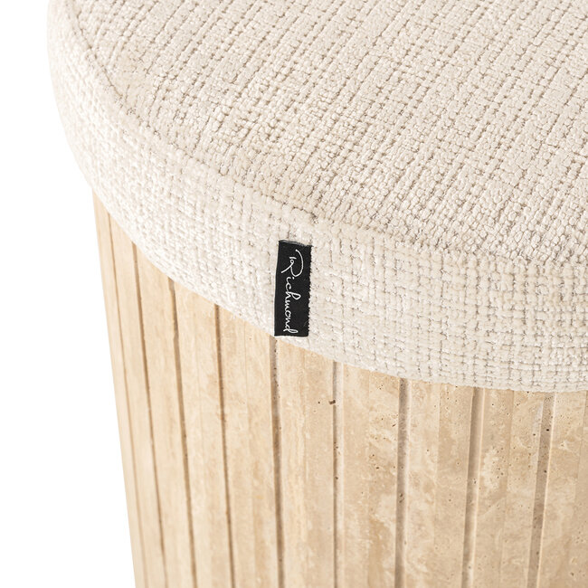 Richmond Interiors  Bank Gallice natural beige travertine