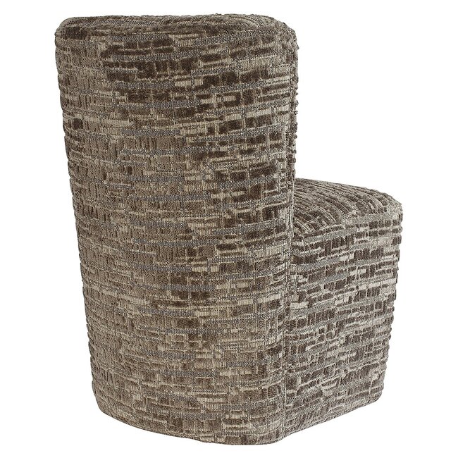 Richmond Interiors  Stoel Lorain met wieltjes greige dalia