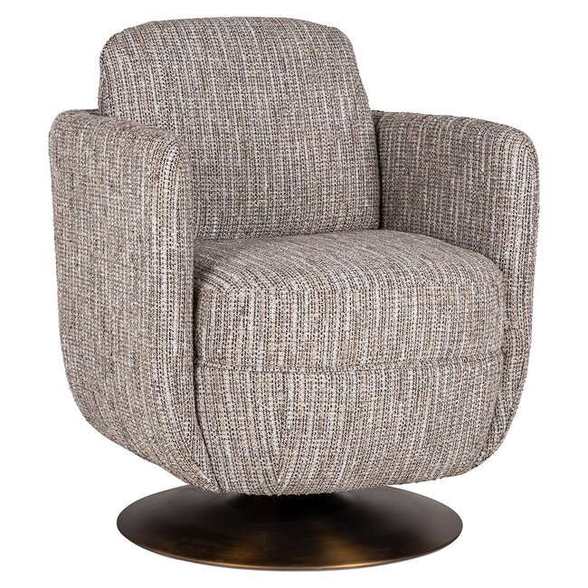 Richmond Interiors  Draaifauteuil Turner beige coco