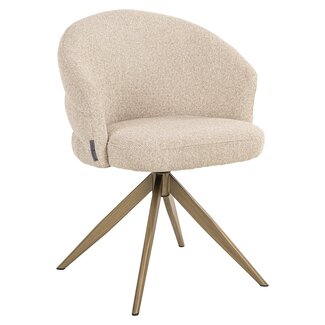 Richmond Interiors  Draaistoel Zendaya biscotti