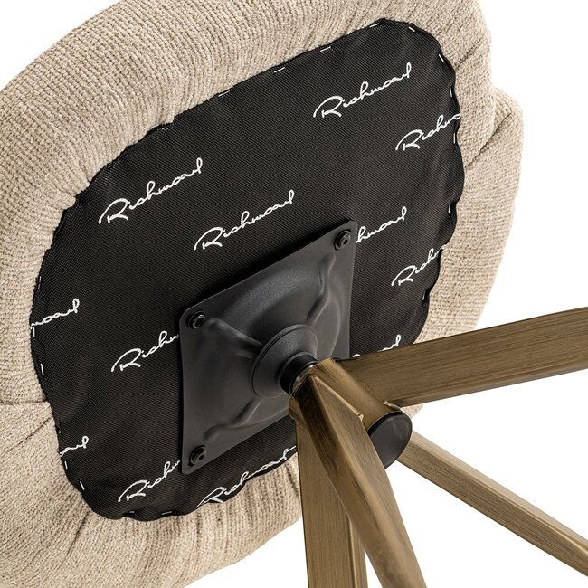 Richmond Interiors  Draaistoel Zendaya biscotti