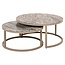Richmond Interiors  Salontafel Fairfax set van 2 zand