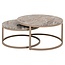 Richmond Interiors  Salontafel Fairfax set van 2 zand