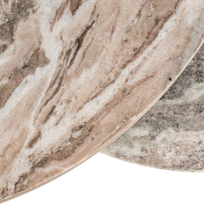 Richmond Interiors  Salontafel Fairfax set van 2 zand