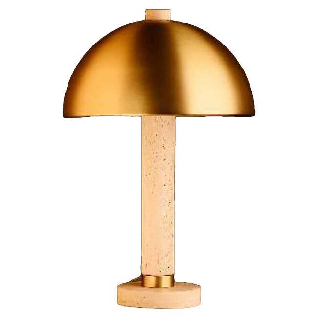 Richmond Interiors  Tafellamp Jara geborsteld Goud