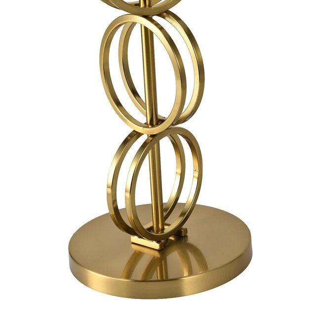 Richmond Interiors  Vloerlamp Blizz Goud