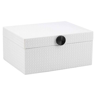 Richmond Interiors  Opbergbox Myrth groot wit