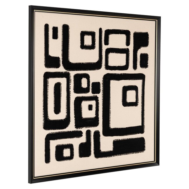 Richmond Interiors  Wall art Shanita Zwart / Wit