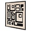 Richmond Interiors  Wall art Shanita Zwart / Wit