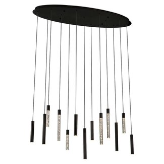 Richmond Interiors  Hanglamp Oxley 13 lampen Brons