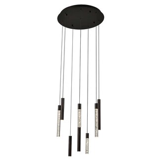 Richmond Interiors  Hanglamp Oxley 8 lampen Brons
