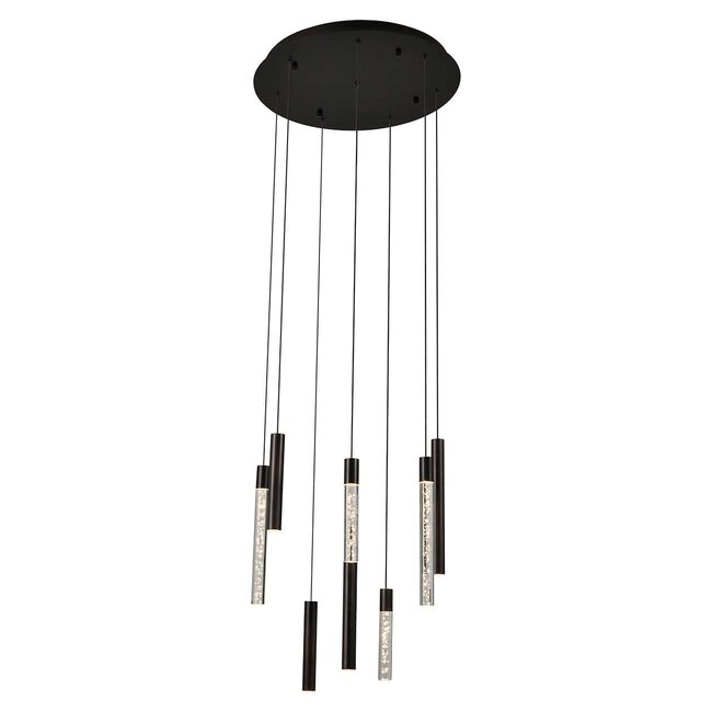 Richmond Interiors  Hanglamp Oxley 8 lampen Brons