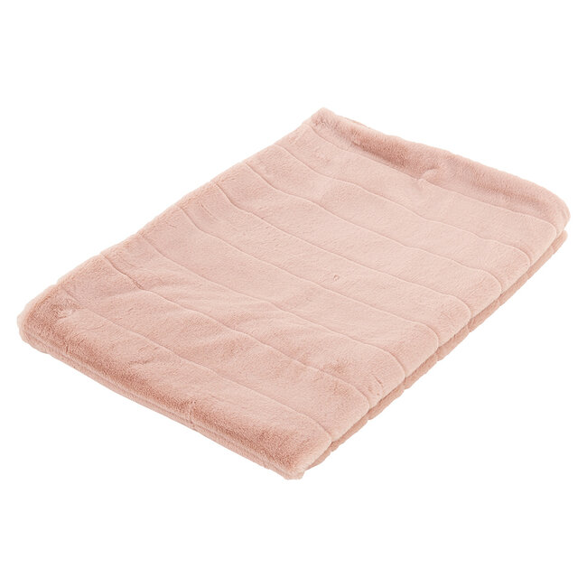 Richmond Interiors  Furry blanket Carry roze