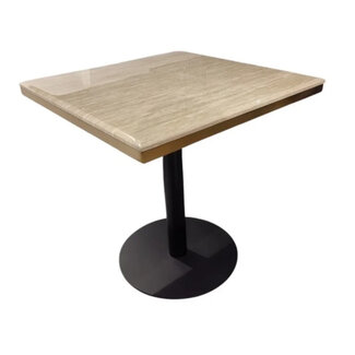 Richmond Interiors  Bistrotafel Brazza 70x70 Beige