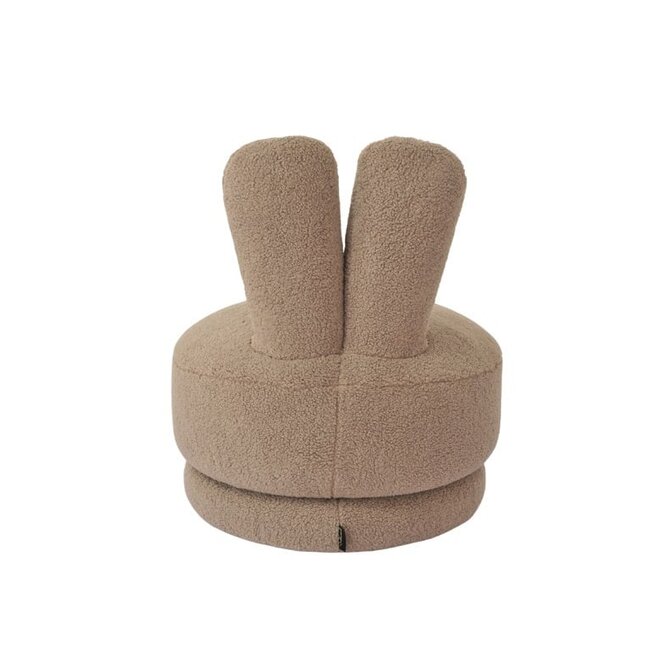 Richmond Interiors  Draaifauteuil Bunny taupe teddy voor kinderen
