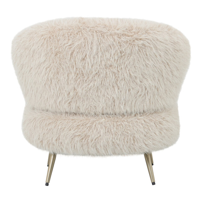 PTMD Fauteuil Franklyn Hair beige