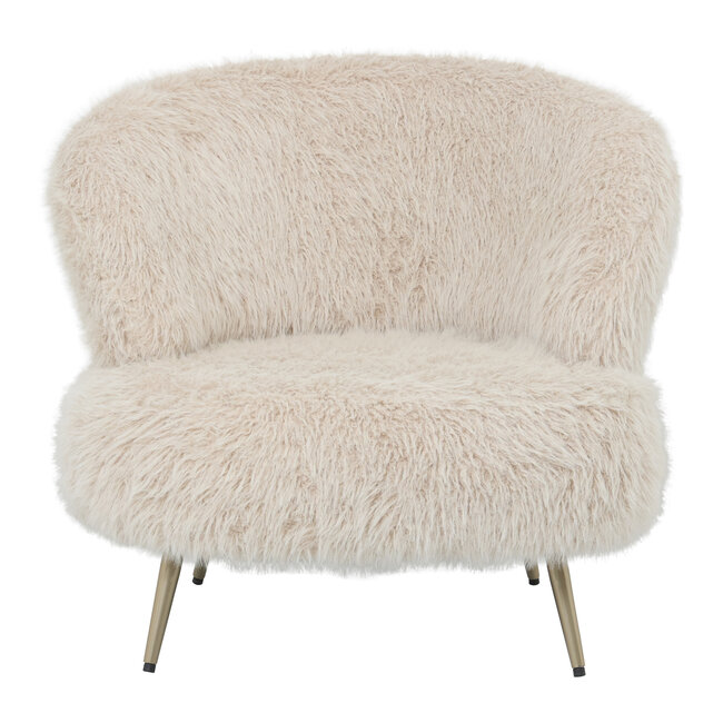 PTMD Fauteuil Franklyn Hair beige