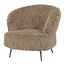 PTMD Fauteuil Franklyn Hair bruin
