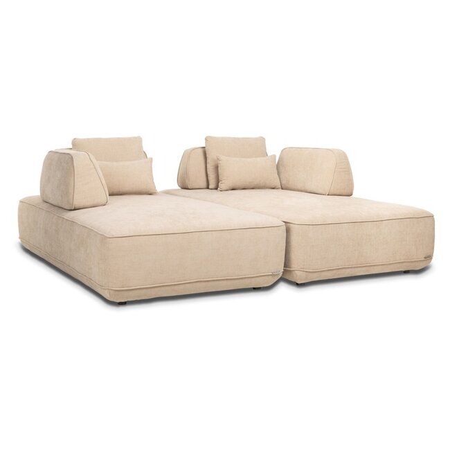 Richmond Interiors  Bank Tudor met losse rugleuning sand olympus