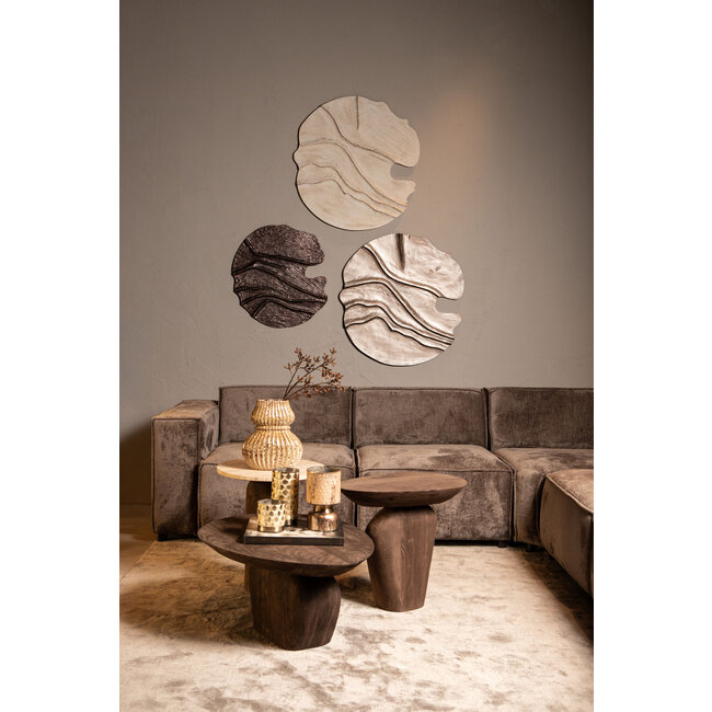 PTMD Wandpaneel Samraj Brons Wave met structuur