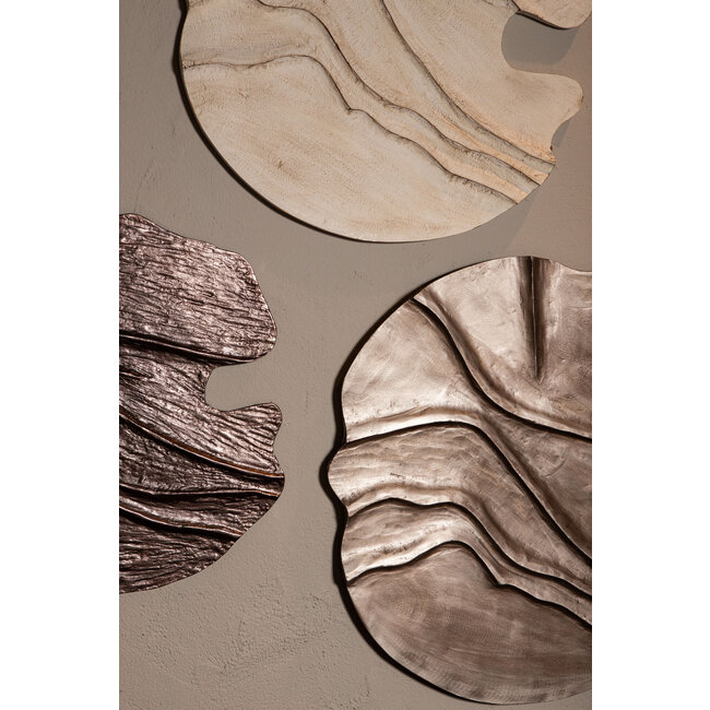 PTMD Wandpaneel Samraj Wit MDF Wave met structuur